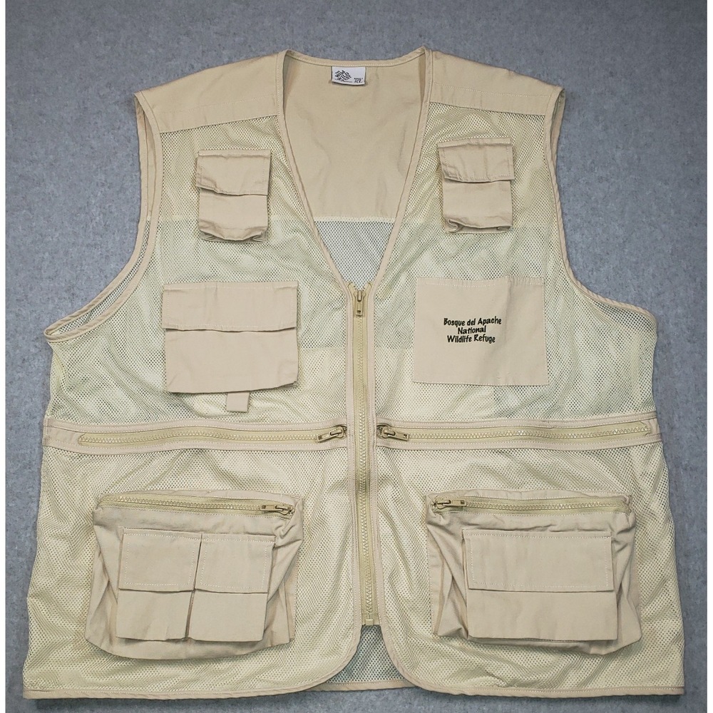 The Wild Wild West Hiking Vest Bosque Del Apache‎ National Wildlife Refuge XL